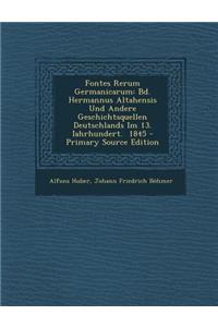 Fontes Rerum Germanicarum