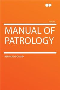 Manual of Patrology