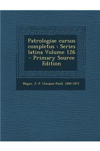 Patrologiae cursus completus