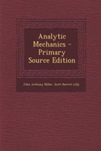 Analytic Mechanics