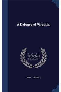 Defence of Virginia,