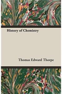 History of Chemistry