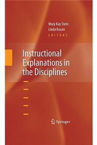 Instructional Explanations in the Disciplines