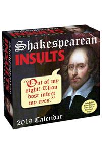 Shakespearean Insults 2019 Day-To-Day Calendar