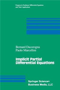 Implicit Partial Differential Equations