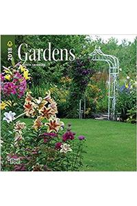 Gardens 2018 Mini Wall Calendar