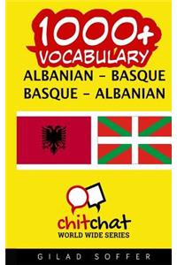 1000+ Albanian - Basque Basque - Albanian Vocabulary