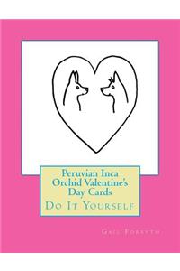 Peruvian Inca Orchid Valentine's Day Cards