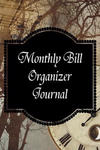 Monthly Bill Organizer Journal