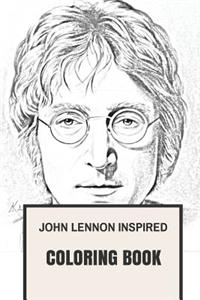 John Lennon Inspired Coloring Book: Beatles and Sixties Pop Culture Inspired Adult Coloring Book