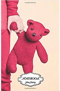 Pink Bear: Small Pocket Notebook