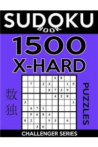 Sudoku Book 1,500 Extra Hard Puzzles