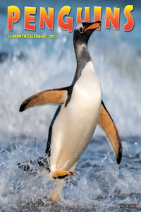 Penguins 2021 Wall Calendar