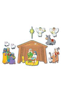 Nativity Bulletin Board Set