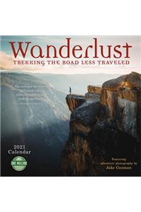 Wanderlust 2021 Wall Calendar