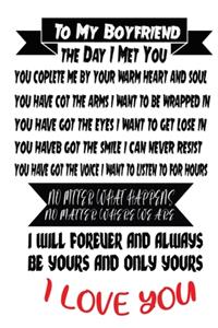 To My Boyfriend the Day I Met You