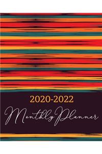 2020-2022 Monthly Planner