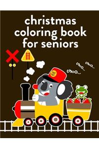 Christmas Coloring Book For Seniors