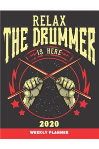 Drummer Calendar 2020 Planner dated with to do notes