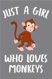 Just A Girl Who Loves Monkeys