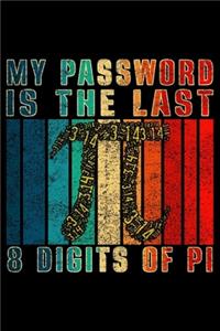 My Password Is The Last 8 Digits Of Pi