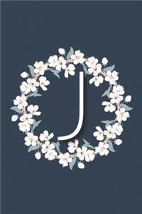 Initial Letter J Bullet Journal