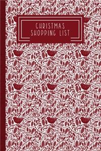 Christmas Shopping List