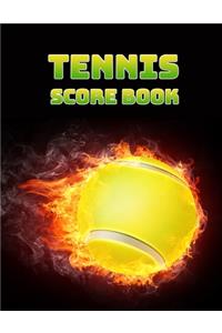 Tennis Score Book