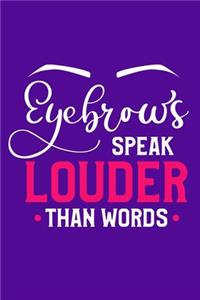 Eyebrows Speak Louder Than Words