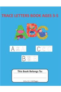 Trace Letters Book Ages 3-5