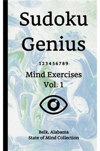 Sudoku Genius Mind Exercises Volume 1