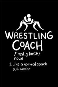 Wrestling Coach Notebook