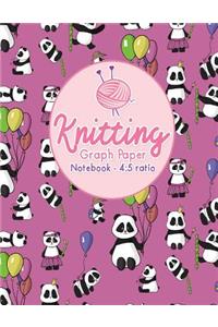 Knitting Graph Paper Notebook - 4
