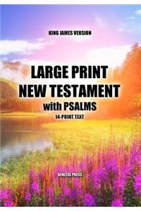 Large Print New Testament with Psalms