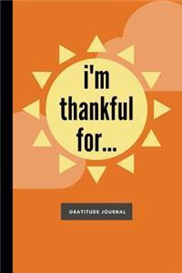 I'm Thankful for