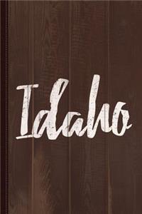 Idaho Journal Notebook