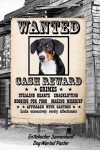 Entlebucher Sennenhund Dog Wanted Poster