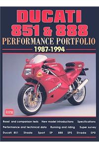 Ducati 851 and 888 Performance Portfolio 1987-1994