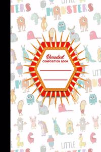 Unruled Composition Book