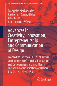 Advances in Creativity, Innovation, Entrepreneurship and Communication of Design