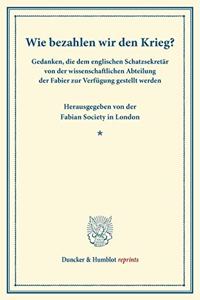 Wie Bezahlen Wir Den Krieg?