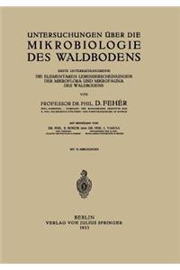 Untersuchungen Über Die Mikrobiologie Des Waldbodens