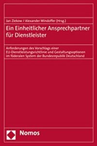 Ein Einheitlicher Ansprechpartner Fur Dienstleister