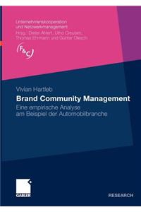 Brand Community Management