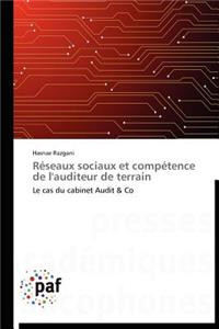 Réseaux Sociaux Et Compétence de l'Auditeur de Terrain