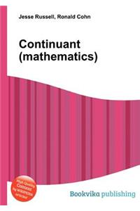 Continuant (Mathematics)