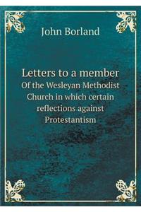 Letters to a member Of the Wesleyan Methodist Church in which certain reflections against Protestantism