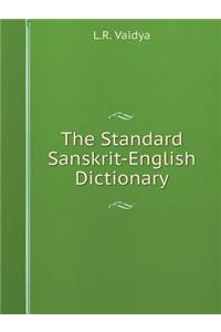 The Standard Sanskrit-English Dictionary