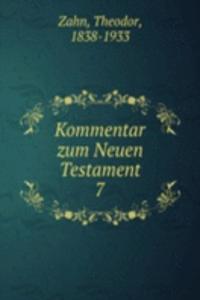 Kommentar zum Neuen Testament