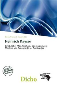 Heinrich Kayser